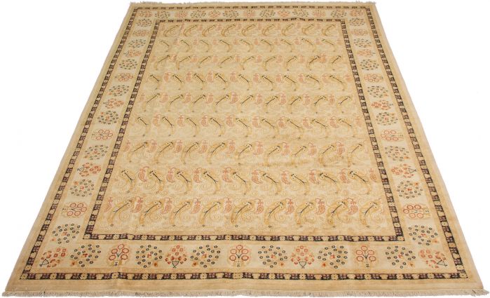 Pakistani Pako Persian 18 Of 20 10'0" x 13'8" Hand-knotted Wool Rug 