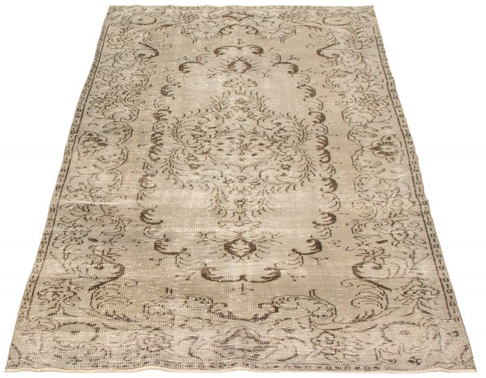 Tapis melis vintage 5'1" x 8'11" en laine