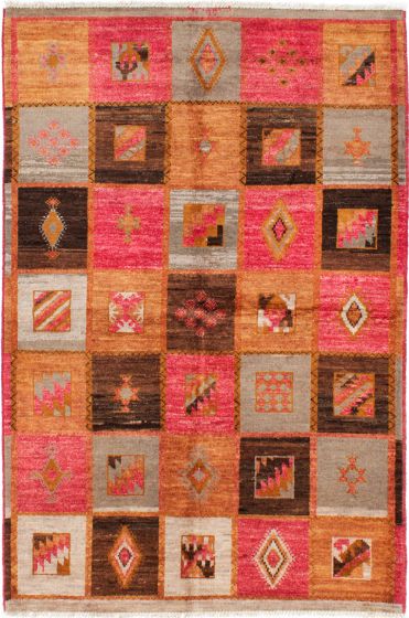 Indian Shalimar 5'5" x 8'2" Hand-knotted Wool Rug 