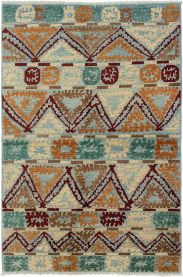 Tapis shalimar 5'4" x 8'0" en laine