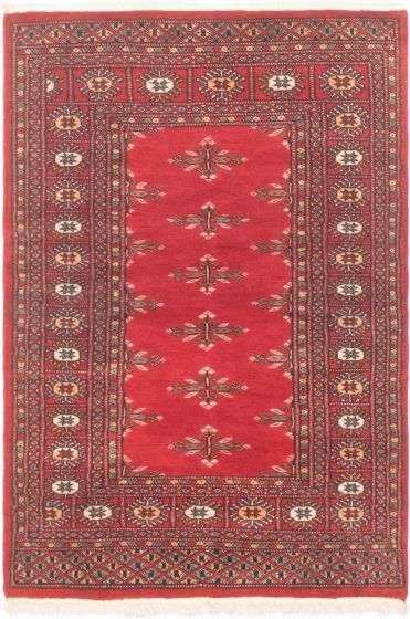 Tapis peshawar bokhara 3'1" x 4'8" en laine