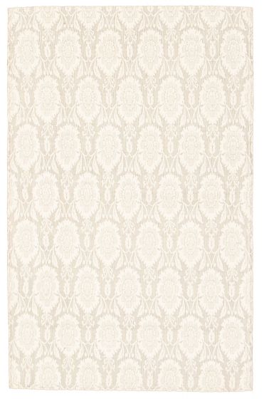 Indian Collage 3'10" x 6'0" Handmade Chenille Rug 