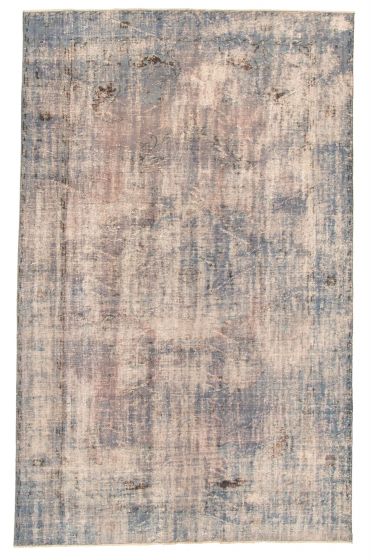 Turkish Color Transition 6'4" x 10'0" Hand-knotted Wool Rug 
