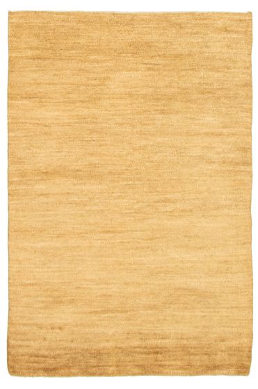 Pakistani Pak Finest Gabbeh 4'1" x 6'2" Hand-knotted Wool Rug 