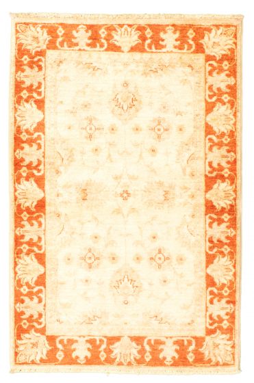 Afghan Chobi Finest 2'9" x 4'0" Hand-knotted Wool Rug 