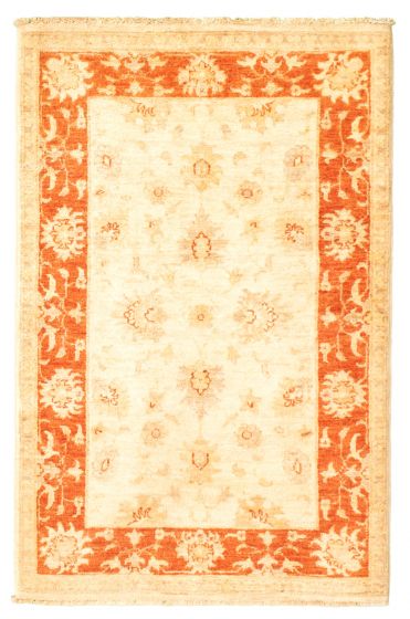 Afghan Chobi Finest 2'7" x 4'0" Hand-knotted Wool Rug 