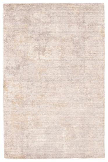 Indian Galleria 4'11" x 7'7" Hand Loomed Viscose & Wool Rug 