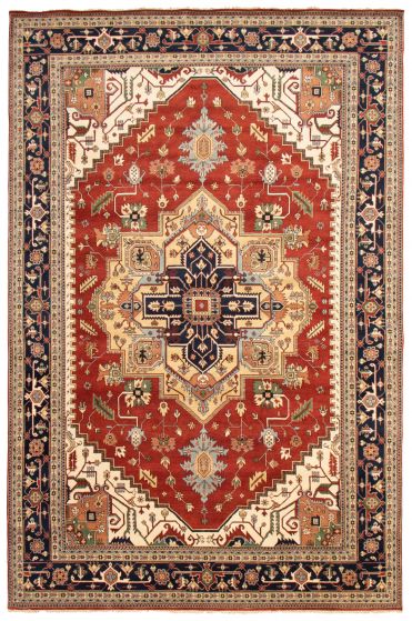 Indian Serapi Heritage 11'9" x 17'10" Hand-knotted Wool Rug 