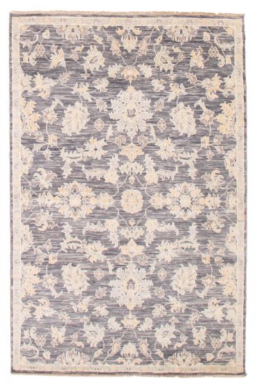 Indian Mystique 6'1" x 9'1" Hand-knotted Wool Rug 