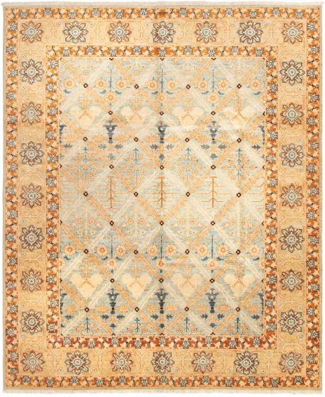 Pakistani Pako Persian 18 Of 20 7'10" x 9'7" Hand-knotted Wool Rug 
