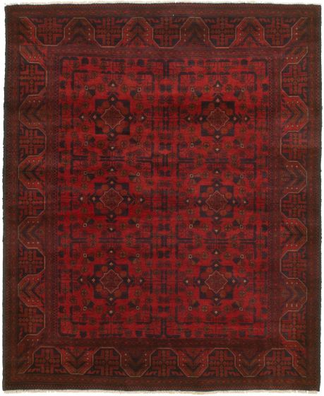Afghan Finest Khal Mohammadi 5'3" x 6'4" Hand-knotted Wool Rug 