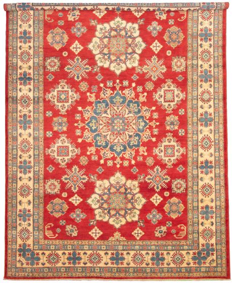 Afghan Finest Ghazni 9'11" x 13'7" Hand-knotted Wool Rug 