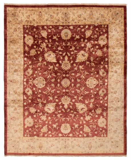 Indian Jamshidpour 8'0" x 9'8" Hand-knotted Wool Rug 