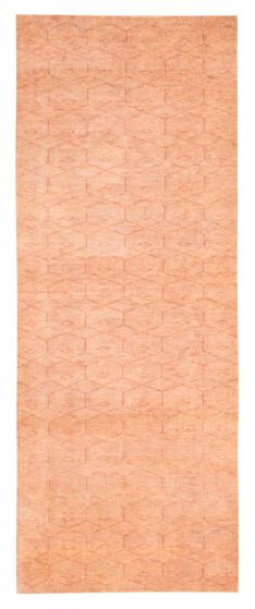 Pakistani Finest Peshawar Ziegler 3'0" x 8'5" Hand-knotted Wool Rug 