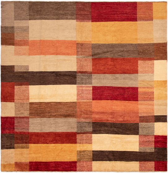 Afghan Finest Ziegler Chobi 11'2" x 11'5" Hand-knotted Wool Rug 