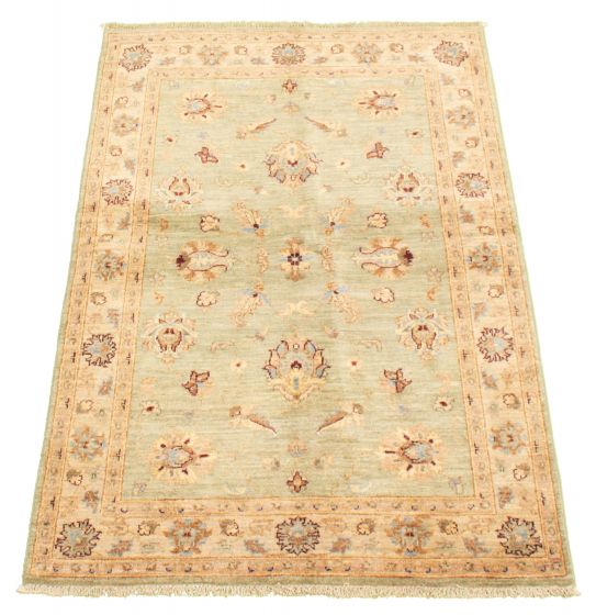 Afghan Chobi Finest 4'1" x 6'1" Hand-knotted Wool Rug 