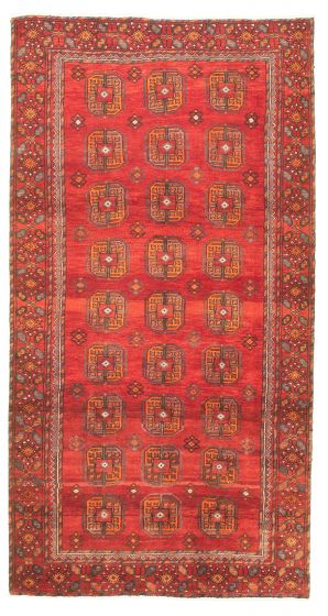 Russia Shiravan Bokhara 4'10" x 9'9" Hand-knotted Wool Rug 