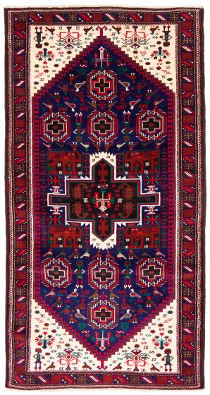Afghan Royal Baluch 3'9" x 7'6" Hand-knotted Wool Rug 