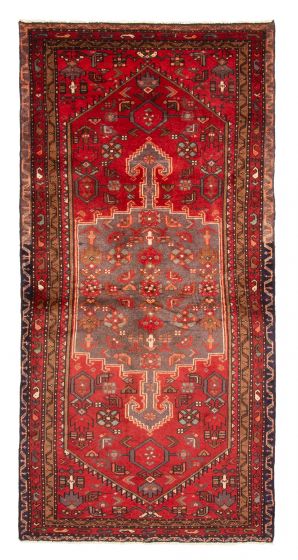 Persian Style 3'3" x 6'9" Hand-knotted Wool Rug 