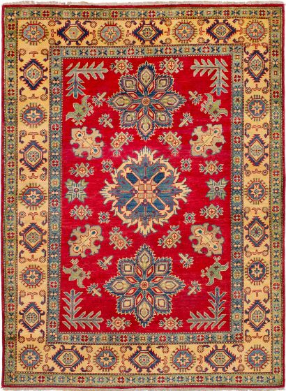 Afghan Finest Ghazni 4'11" x 6'8" Hand-knotted Wool Rug 