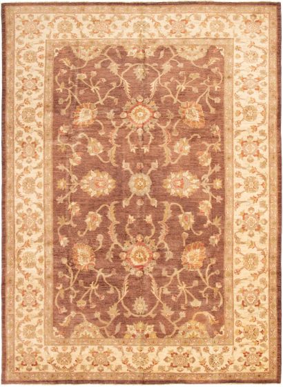 Afghan Chobi Finest 8'10" x 12'1" Hand-knotted Wool Rug 