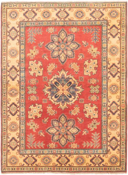 Afghan Finest Ghazni 4'11" x 6'8" Hand-knotted Wool Rug 