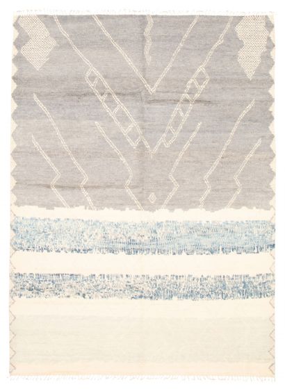 Pakistani Pak Finest Marrakesh 8'9" x 12'0" Hand-knotted Wool Rug 