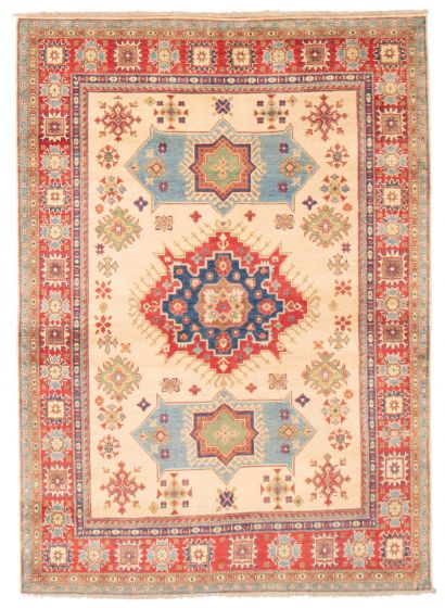 Afghan Finest Ghazni 5'8" x 7'9" Hand-knotted Wool Rug 