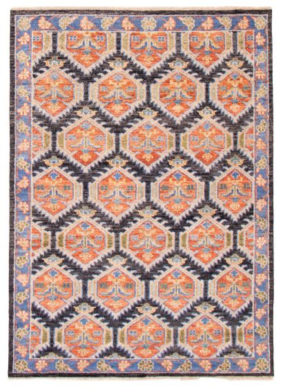 Indian Jules Serapi 6'1" x 9'0" Hand-knotted Wool Rug 