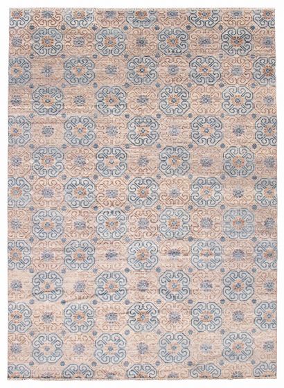 Indian Mystique 9'11" x 13'11" Hand-knotted Wool Rug 