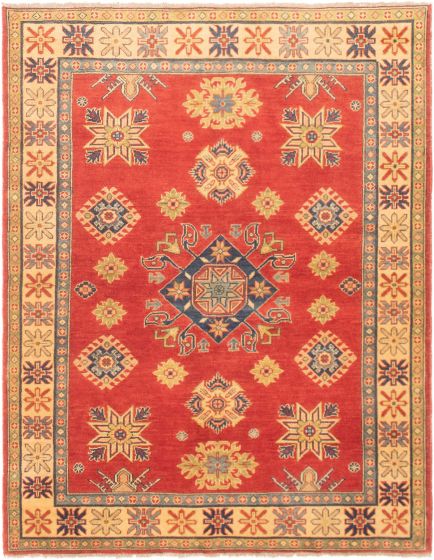 Afghan Finest Ghazni 5'0" x 6'3" Hand-knotted Wool Rug 