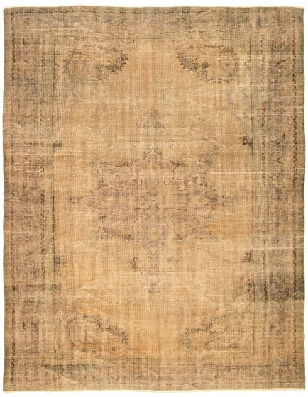 Turkish Color Transition 6'11" x 8'11" Hand-knotted Wool Rug 