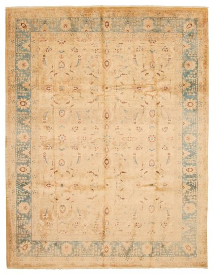 Pakistani Peshawar Finest 9'0" x 11'4" Hand-knotted Wool Rug 
