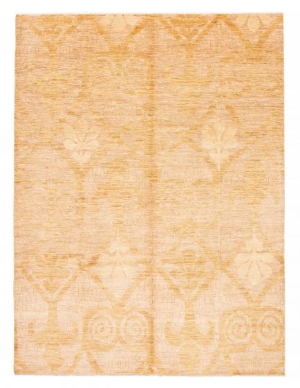 Indian Mystique 9'4" x 12'0" Hand-knotted Wool Rug 