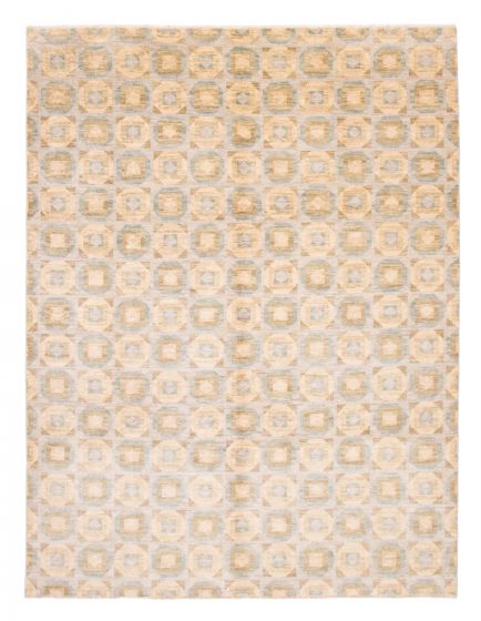 Indian Mystique 9'3" x 12'1" Hand-knotted Wool Rug 