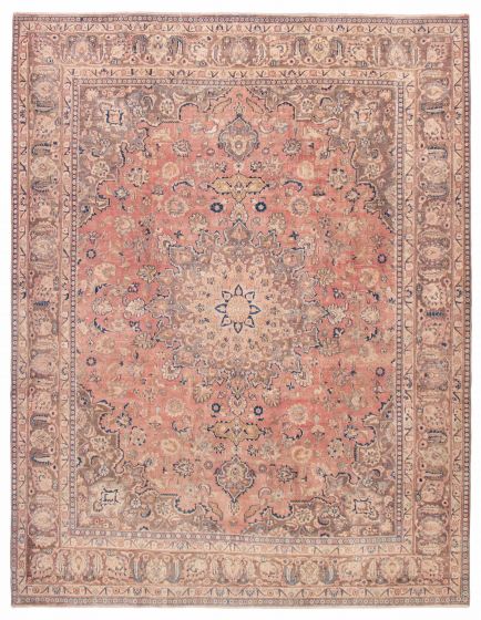 Persian Style 9'6" x 12'2" Hand-knotted Wool Rug 