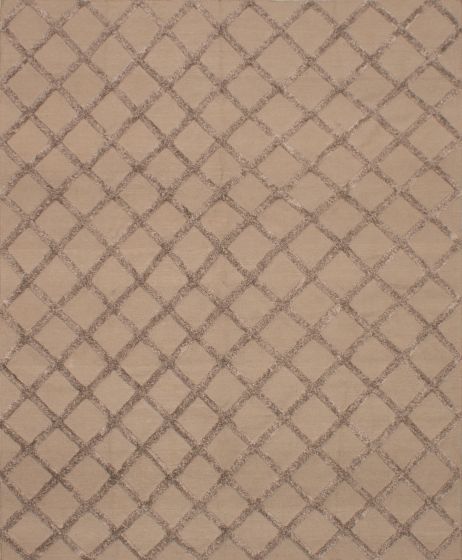 Indian Cambridge 9'0" x 12'0" Flat-Weave Silk Kilim 