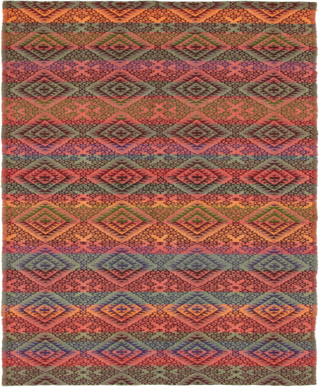 Kilim ottoman kashkoli 5'5" x 10'10" en laine