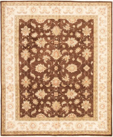 Tapis peshawar oushak 8'1" x 9'8" en laine