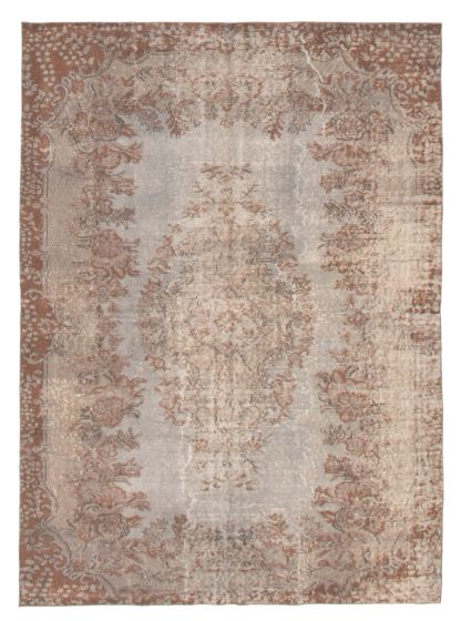 Turkish Color Transition 5'8" x 7'11" Hand-knotted Wool Rug 
