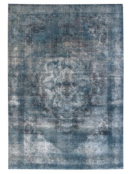 Turkish Color Transition 6'8" x 9'7" Hand-knotted Wool Rug 