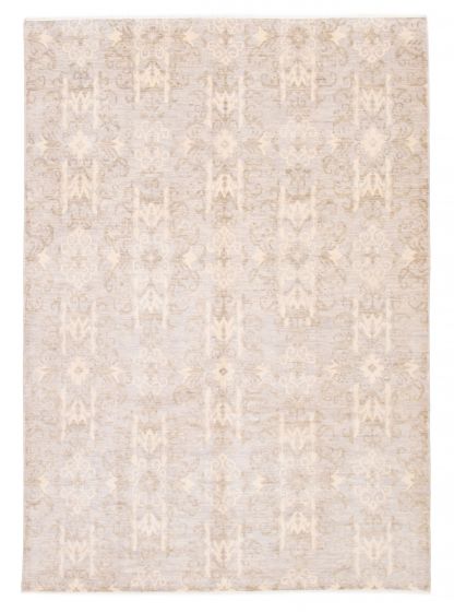 Indian Mystique 9'0" x 12'3" Hand-knotted Wool Rug 