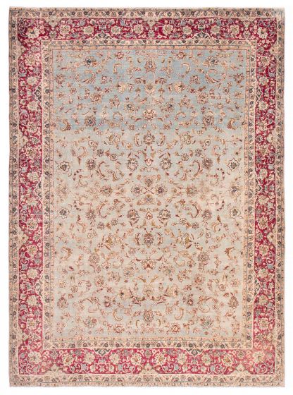 Persian Style 9'10" x 13'3" Hand-knotted Wool Rug 