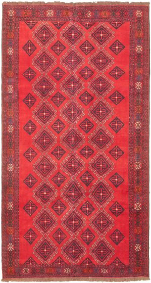 Persian Style 5'2" x 9'11" Hand-knotted Wool Rug 