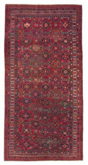 Persian Style 4'8" x 9'1" Hand-knotted Wool Rug 