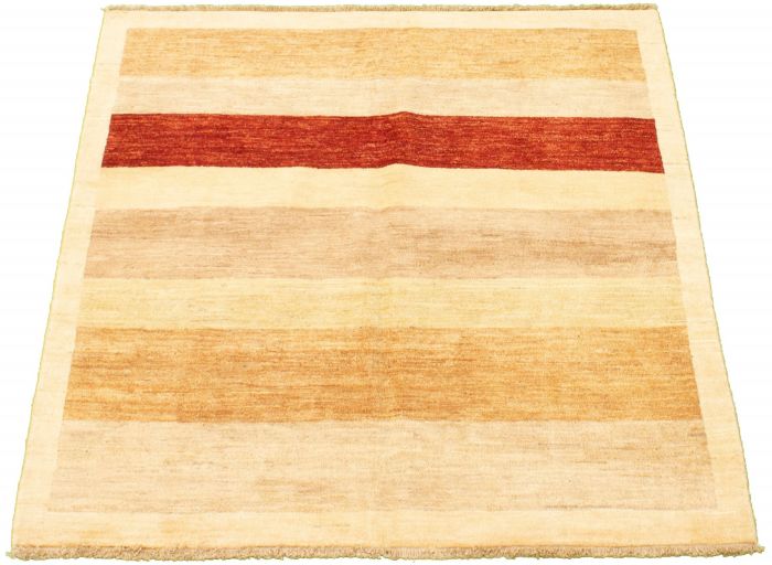 Pakistani Peshawar Ziegler 5'0" x 5'1" Hand-knotted Wool Rug 