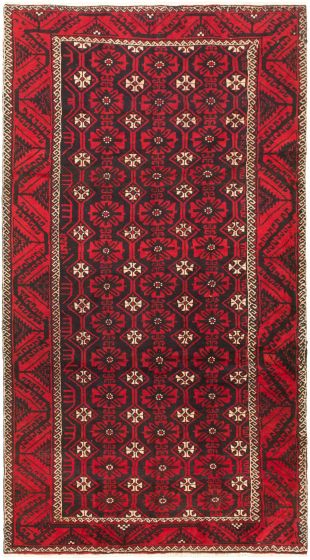 Persian Style 5'1" x 9'10" Hand-knotted Wool Rug 