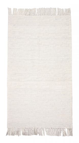 Indian Sienna 5'1" x 8'5" Braided Weave Wool Rug 
