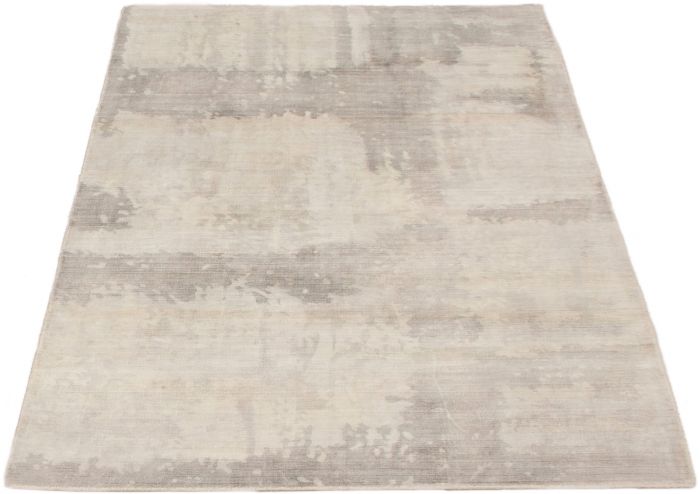 Indian Galleria 5'10" x 7'10" Hand Loomed Viscose Rug 