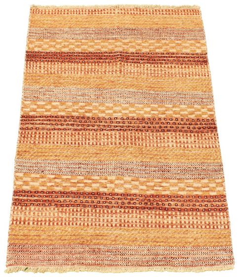 Pakistani Peshawar Ziegler 3'1" x 5'1" Hand-knotted Wool Rug 